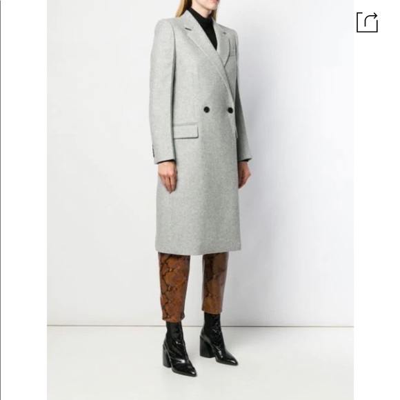 Givenchy Paris Size euro 44 wool/cashmere coat - Picture 2 of 10